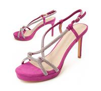 Sandalia De Tacon Para Mujer. Montevita Sandale2 91766 Fuxia