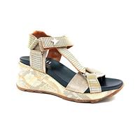 Sandalia Dorada cuña Imitacion Animal Mujer para: Mujer Color: Dorado Talla: 41