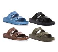 Sandalia Eva De Dos Tiras Birkenstock Para Mujer En Caqui Reino Unido 3-8