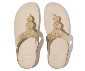 SANDALIA FITFLOP FINO BEADIE-BUTTON MUJER 39