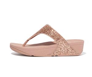 SANDALIA FITFLOP LULU GLITTER TOE MUJER 41