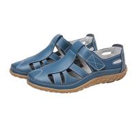 Sandalia genérica para mujer, piel sintética, para mujer, elegante, cómodo, zapatos casuales desnudos, pies de caminar, sandaleta calada desnuda, transpirables, zapatos antideslizantes, sandaletes