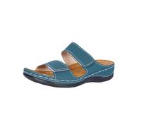 Sandalia genérica para mujer verano playa - Sandalia mujer cómoda compensada zapatos punta abierta desnudos de senderismo al aire libre Sandalette transpirable zapato de enhebrar sandalia