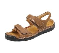Sandalia Hombre Calzado Verano Hombre Zapatillas Chanclas De Vestir Plana Hebillas Sandalias Para Albarcas 46 Casa Taller Transpirables 47 Cuero 37 andar Por Zapato Hebilla Romanas Goma Pantuflas