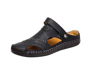 Sandalia Hombre Sandalias Hombre Vestir Sandalias Cuero Piel Chinelos Homem Zapatos Cómodos Talla 48 Calzado Verano Zapatillas Casa Abarcas De Zuecos Comodos Summer Shoes Men Casual Zapato 39 Taller