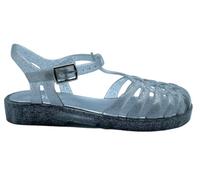 SANDALIA IGOR NIZA CANGREJERA PURPURINA PLATA