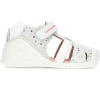 SANDALIA LAMINADA BLANCA