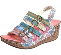 Sandalia mujer Laura Vita Dino multicolor 39