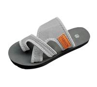 Sandalia Mujer Sandalia Confort Mujer Verano Caminando Cómodo Plataforma Zapatos Antideslizante Transpirable Zapatos Planos Diario Viaje Trabajo Casual, B gris, 36 EU