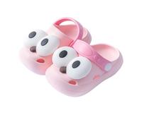 Sandalia Niña - Sandalias niñas pequeñas y niños de material EVA suave con un bonito diseño de ojos grandes Ligeras y cómodas uso diario Para jugar en interiores y exteriores de 12 meses a 8 (27)