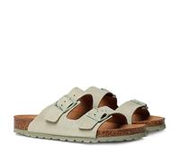 Sandalia para mujer en serraje tipo BIO - GHANA - Menta, 38 EU