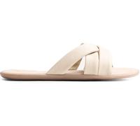 Gioseppo MTITO - Sandalias Planas de Piel con Tiras para Mujer, Plantilla de Transición para Barefoot, Con Talón Abierto y Diseño Minimalista, Color Off-White, Talla 38