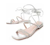 Sandalia Para Mujer. Montevita Sandsum 88542 Plateado