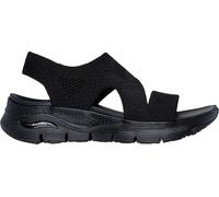 Skechers Sandalia para mujer Cali Tejido negro 37 EU