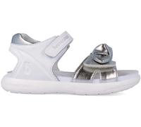Sandalia para niña Biomecanics 262208 Bioevolution Casual Lazo BLANCO_PLATA_B313 26
