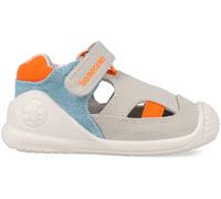 Sandalia para niño BIOMECANICS 262183 Biogateo Lona Urban BEIGE_NARANJA_D890 22