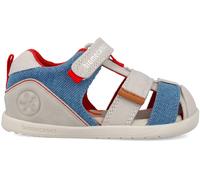 Sandalia para niño Biomecanics 262199 Wider Barefoot Lona Urban BEIGE_AZUL_A371 20