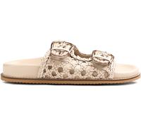 Gioseppo OGUNQUIT - Sandalias de Piel Trenzada para Mujer, Cierre Ajustable y Planta Tipo Bio, Estilo Natural y Cómodo, Suela Ligera EVA, Color Off_White, Talla 37