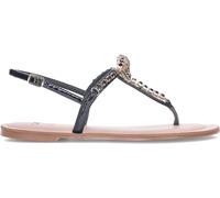 Sandalia plana de mujer EXE ANGELINA-128 STRASS_BLACK 40