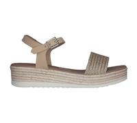 Sandalia Plataforma Macarena Camel Combi