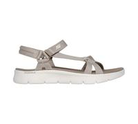 Sandalia Skechers Go Walk Flex Marrón Mujer - Confort Y Flexibilidad