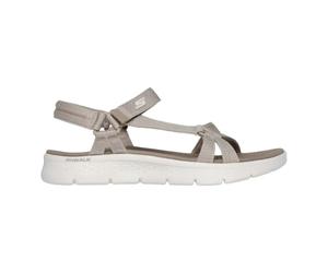 Sandalia Skechers Go Walk Flex Marrón Mujer - Confort Y Flexibilidad