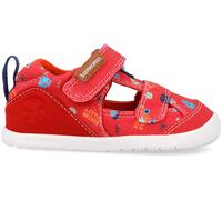 Sandalia unisex Biomecanics 262197 Wider Barefoot Lona Estampada ROJO_B204 24