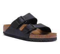Sandalia Unisex Birkenstock Arizona Bf Con Correa Para Hombre En Negro Uk 2 - 12