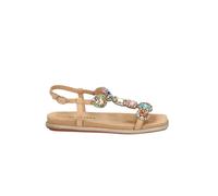 Sandalias Alma en Pena Suede Sand Mujer Multicolor