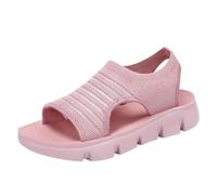 Sandalias antideslizantes para mujer, pantuflas gruesas ortopédicas con estructura para los pies, sandalias prácticas cómodas y cómodas para caminar, zapatos de jardín portátiles, transpirables
