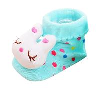 Sandalias Barefoot Bebe-NiñOs Bebé Infantil Calcetines Antideslizante EstereoscóPico NiñAs 3D Piso De Dibujos Animados Zapatos De Bebé