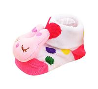Sandalias Barefoot Bebe-NiñOs Bebé Infantil Calcetines Antideslizante EstereoscóPico NiñAs 3D Piso De Dibujos Animados Zapatos De Bebé
