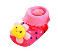 Sandalias Barefoot Bebe-NiñOs Bebé Infantil Calcetines Antideslizante EstereoscóPico NiñAs 3D Piso De Dibujos Animados Zapatos De Bebé