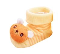 Sandalias Barefoot Bebe-NiñOs Bebé Infantil Calcetines Antideslizante EstereoscóPico NiñAs 3D Piso De Dibujos Animados Zapatos De Bebé