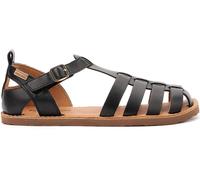 Pikolinos Betera Sandalias Barefoot Mujer | en Cuero | Extraligero | Negro