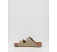 Birkenstock Zuecos Arizona Birko-Flor Unisex Caqui Talla 40 Estrecho