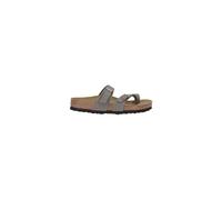 Sandalias Birkenstock de Mujer, Modelo Mayarí, Superior de Piel, Color Piedra