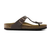Birkenstock Gizeh Patent BF 543763, Flip Flops Unisex Adulto, Marrón (Mocca Nubuk), 45 EU