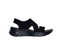 Skechers Cali, Sandalia Mujer,Tejido Negro, 41 EU