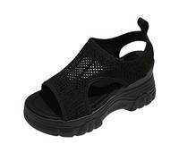 Sandalias casuales de verano, transpirables, de malla, sin cordones, para caminar y disfrutar de la comodidad al libre. Toque Natural para Cada Paso