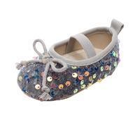 Sandalias casuales para bebé de primavera con suela suave para niños pequeños, cómodas sandalias casuales para aprender a andar para niñas, gris, 20 EU