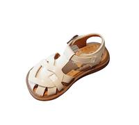 Sandalias Cerradas Niñas - Sandalias de Verano Zapatos para Niños Pequeños Zapatos de Aprendizaje a Caminar Suelas Suave Zapatos Casuales Antideslizantes Zapatos Individuales Elegantes Zapatos de