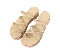 Sandalias Cómodas Mujer Verano Zapato Mujer Verano Zapatillas Y Sandalias Altas de Gruesa de Para Cerradas Zapatos Comodos (Yellow 39)