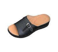 Sandalias Cómodas Para Mujer Con Soporte Del Arco Zapatos Verano Mujer Cómodo 2026 Sandalias Fit Flops Para Mujeres Negras Apoyo Niños Zapatos Mujeres Con Diamantes, Le Noir, 42 EU