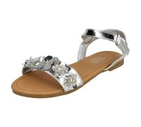 Sandalias Con Adorno De Flores De Lentejuelas Spot On H0R270 Para Niñas