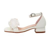 Sandalias Conguitos Niña, Sandalias Niño Playa De Verano con Tacón Medio Cuadrado Y Estampado Floral Calzado Elegante E Informal