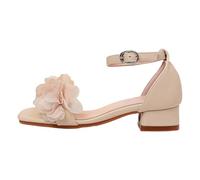 Sandalias Conguitos Niña, Sandalias Niño Playa De Verano con Tacón Medio Cuadrado Y Estampado Floral Calzado Elegante E Informal