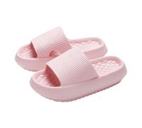 Sandalias Cuña Mujer 39 - Chanclas de Goma Mujer Abiertas Zapatillas Suave Ligero Zapatos para Caminar Transpirables Antideslizante Zapatillas Playa Casa Casual Sandalias Beige Piscina Vacaciones