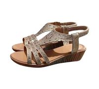 Sandalias de ajuste ancho para mujer, cómodas, con soporte de arco, sandalias de cuero para mujer, transpirables, ortopédicas, estilo Birkenstock, estilo casual, plataforma de gladiador, sandalias