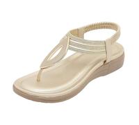 Sandalias de cuero para mujer, cómodas, gruesas, con soporte de arco, sandalias de cuña de ajuste ancho, zapatos para caminar, sandalias de punta abierta, sandalias de plataforma de moda, pantuflas de